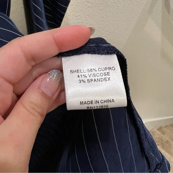 L’academie Pinstripe Mini Dress - Picture 6 of 9